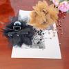 Large Hair Clip Bead Tassel Shark Clip Fashion Hairpin Grips  for Girls