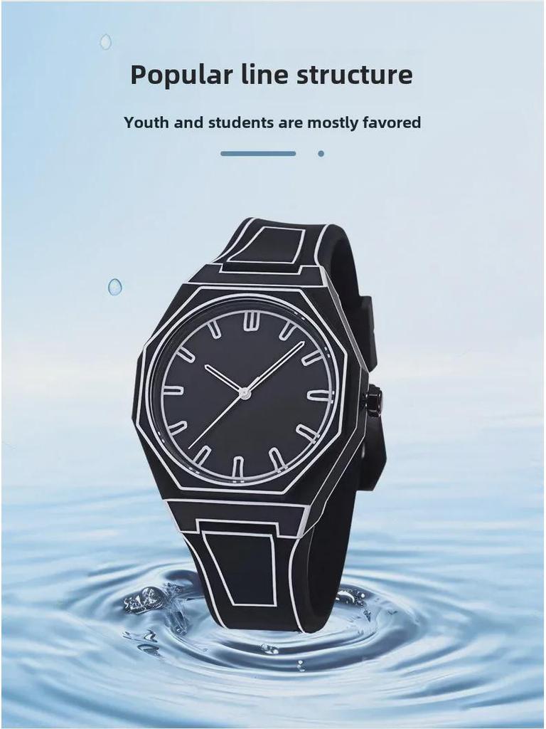 Two-Dimensional Comic Art Watches for Students