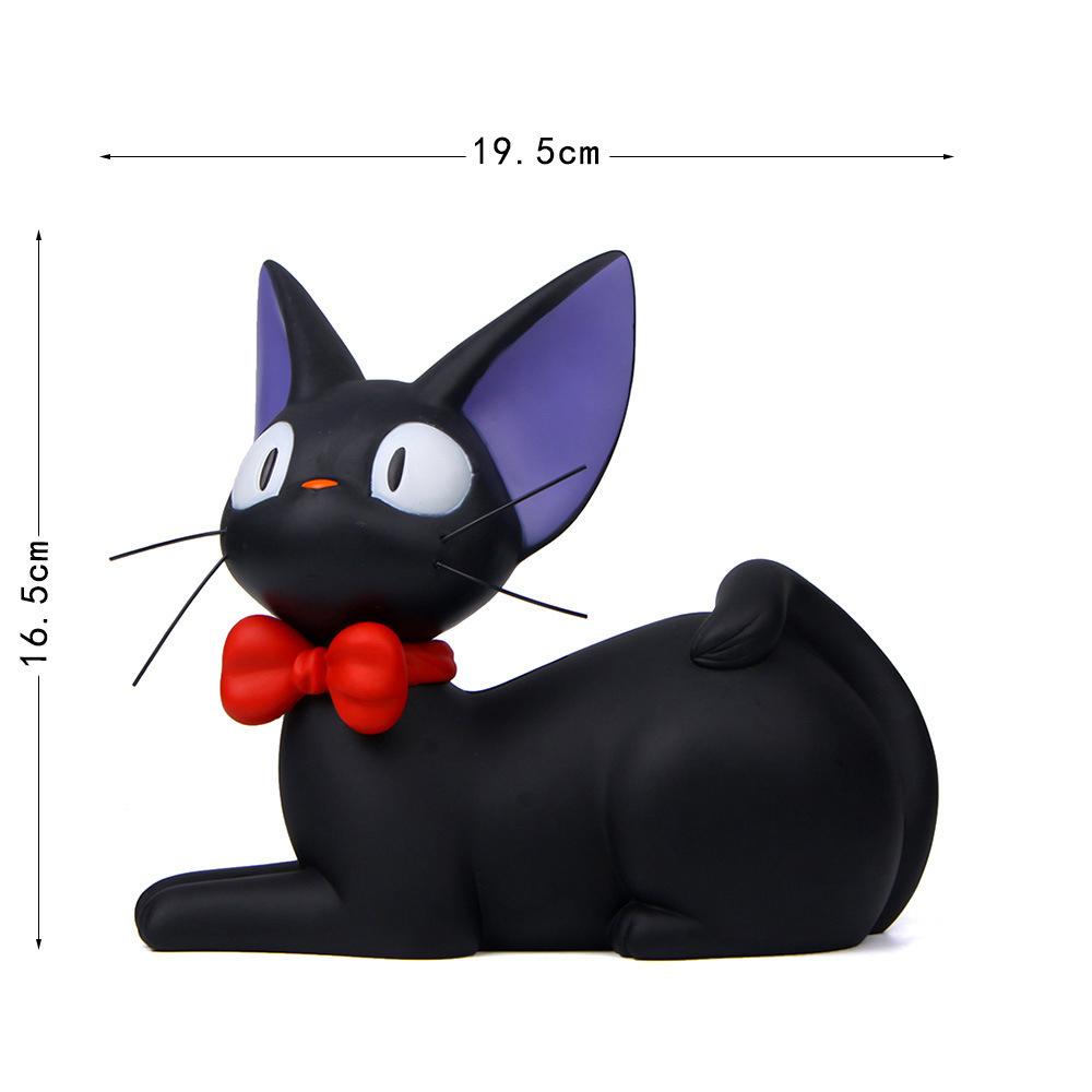 Black Cat Saving Box Animal Figurines Money Box Animal Coin Bank Home Decor Modern Style Piggy Bank Figurines Kids Gift