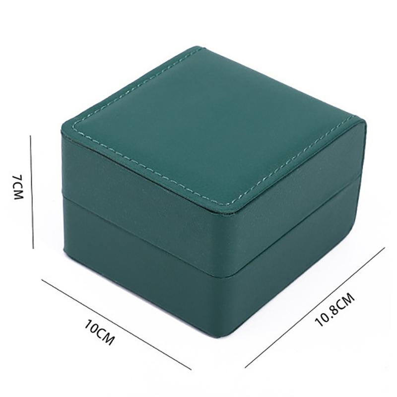 Watch Storage Box Pu Single Watch Display Case Wristwatch Watch Holder Travel Jewelry Watch Organizer For Men Gift