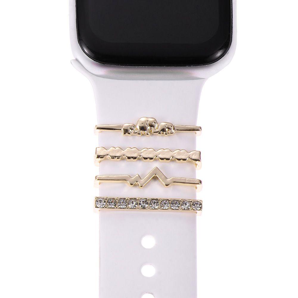 Diamond Bracelet For Apple Watch Band Wristbelt Charms Decorative Ring Watch Band Ornament