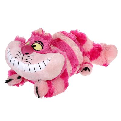 Официальная плюшевая игрушка Чеширский кот из магазина Disney Store с яркой полосатой культовой улыбкой. Волшебный подарок для поклонников классики Льюиса Кэрролла - "Алиса"