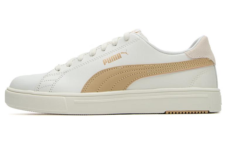 Puma Кроссовки для скейтборда Serve Pro Lite Удобные Низкие Унисекс Белый Желтый 374902-32