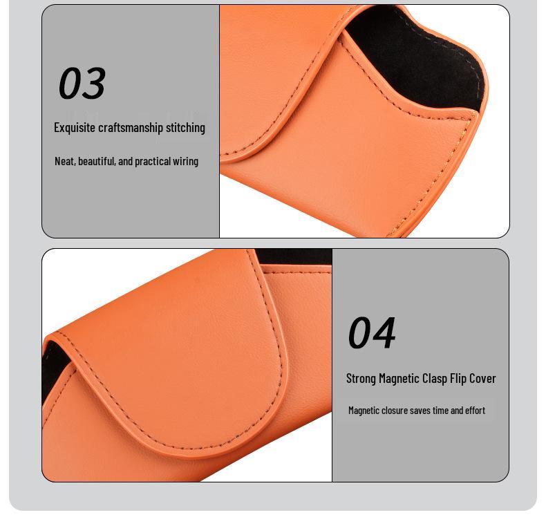 Compatible Car Glasses Case & MEGA Sunglasses Clip for L6/L7/L8/L9/i6/i8 Models - Accessories & Storage Solutions