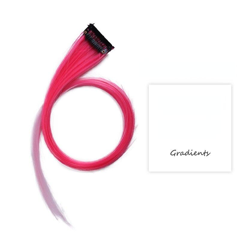 Градиентная невидимая бесшовная натуральная цельная прическа, окрашивание висячих ушей, синтетическая шиньон для цвета, мелирование длинных волос