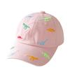 Street Style Unisex Baseball Hat With Long Brim For Kids Spring Autumn