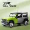 Масштаб 1/26 Suzuki Jimny, металлические литые под давлением игрушки из сплава, модели автомобилей, грузовики для мальчиков, детские внедорожники, коллекция для хобби