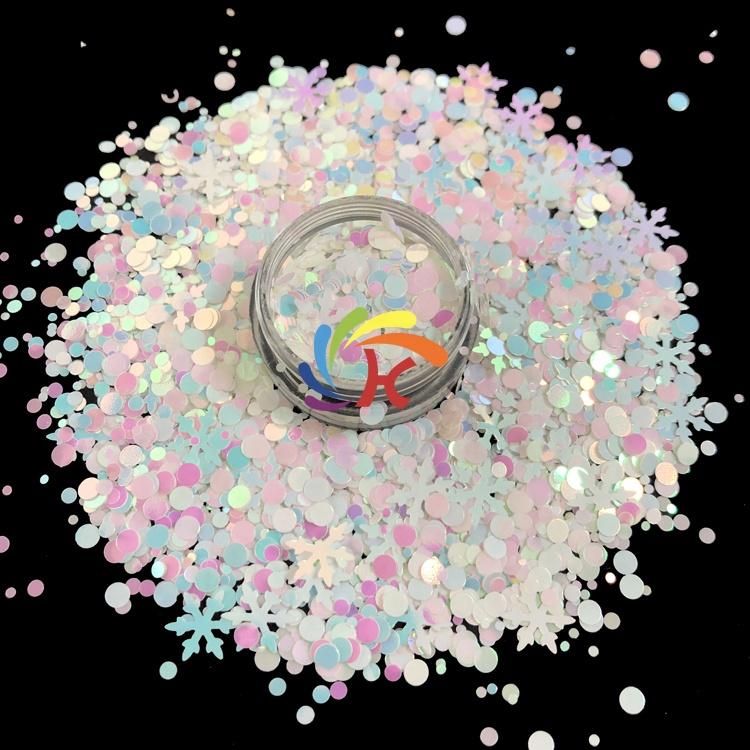 Bulk Other Christmas Decorations Chunky Mix Glitter Shapes for Resin Art Glitter