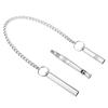 Portable Copper Ultrasonic Dog Training Whistle Behavior Trainer with Hanging Chain