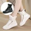 New Women Boots Winter Fashion Women Snow Boots Platform Keep Warm Ankle Winter Retro Zipper Short Plush Boots