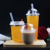 Прозрачные ПЭТ U-образные стаканы для холодных напитков
