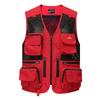 Men's Plus Size Multi-Pocket Mesh Fishing Vest, 230kg Capacity, Summer 2023 Collection