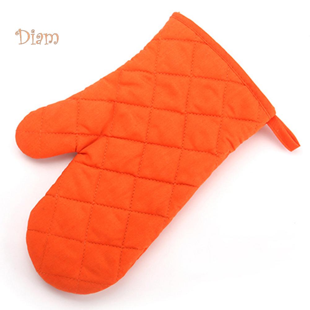 Tenfyer Cotton Oven Mitt Heat Proof Resistant Protector Kitchen Cooking Pot Holder Glove