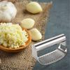 Stainless Steel Garlic , New Rocker, Comfort Handle Chopper for Crushing Kitchen Tools