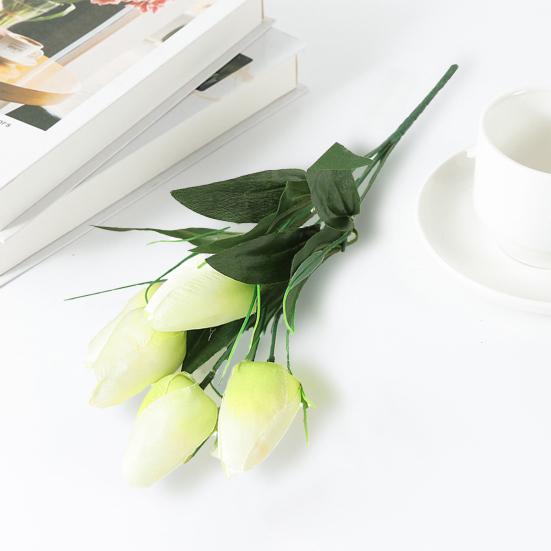 Красивый искусственный цветок никогда не увядает, многослойные лепестки создают жизненную силу