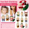 Веселая одежда для кукол, Аниме плюшевые аксессуары, Милая одежда для кукол, Одежда-подвеска для кукол, Наряжание куклы-подвески