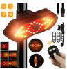 Bicycle Turn Light Cycling Taillight with Horn Smart 5 Modes Remote Control USB Rechargeable Indicator Light Safety Lamp