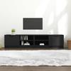 VidaXL TV Cabinets 2 Pcs Black 80x35x36.5 Cm Engineered Wood 811469