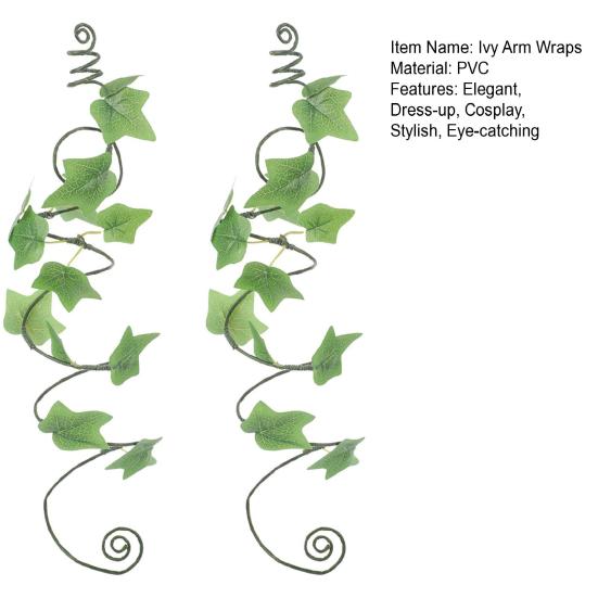 Ренессанс Фея Плющ Рука Браслет Лесной Эльф Костюм Лесной Матери Природы Хэллоуин Средневековые Косплей Аксессуары для Взрослых Женщин
