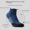 Unisex Quick-Drying Breathable Marathon Running Socks - Summer Fitness Sweat-Absorbent Tyre Pressure Design