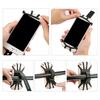 1/2/4/6PCS Black Universal Phone Holder Baby Stroller Accessories Mobile Phone Holder Rack 360 Rotatable Baby Pram Cart