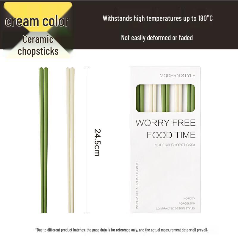 COOKER KING Macaron Ceramic Chopsticks