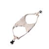 New Arrival Leopard Print Dog Harness & Leash Set - Faux Rabbit Fur Pet Harness Pet Leash with Dual Buckles Safety