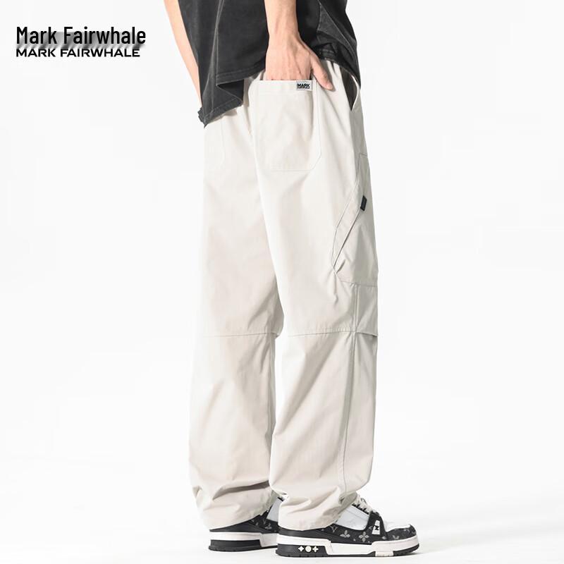 Mark Fairwhale Men's Loose-Fit Straight-Leg Cargo Pants