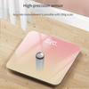 Body Electronic Scale LCD Electronic Scale Gradient Color Intelligent Digital Display Glass Weight Scale Balance For Weight Meas