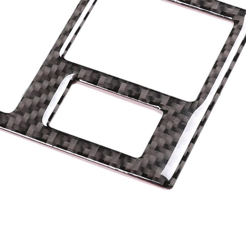 Car Carbon Fiber Inner Rearview Mirror Adjust Switch Button Cover Trim For Toyota Rav4 RAV 4 2006 2007 2008 2009 2010 2011