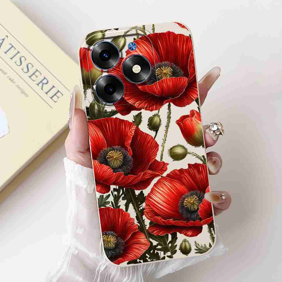 Silicone Casing For Tecno Spark Go 2024 BG6 Cases Soft Shell New Fashion Animal Phone Cover For Tecno SparkGo 2024 Bumper