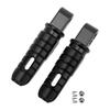 Motorcycle Rear Passenger Footpegs Footrests Pedals CNC Aluminum Alloy Replacement for SUZUKI