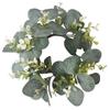 American Imitation Wreath Candle Wreath Eucalyptus Wreath Boxwood Wreath Table Party Decoration Wreath