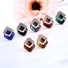 Korean Crystal Rhombus Stud Earrings: Stylish and Versatile Women's Jewelry