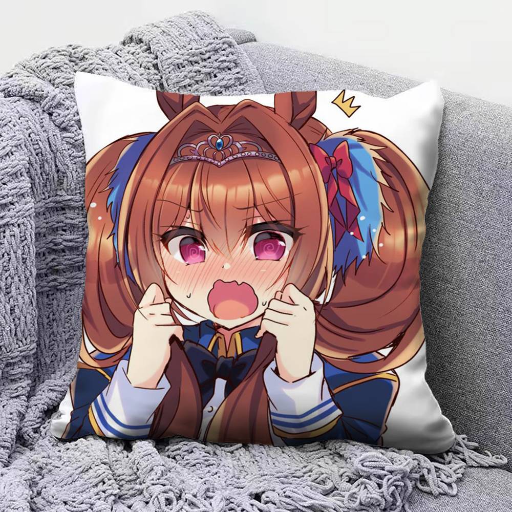Мем Uma Musume Pretty Derby uma Чехлы для подушек на диван и Декоративные наволочки на заказ