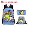Monsters Singing My Childrens School Bag Three Piece Suit Suitable For Gift
