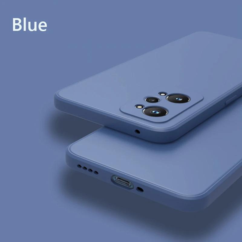 Для Realme GT Neo 2 3 3T Чехол Ударопрочный Жидкий Силикон Мягкая Крышка На Для Realme GT2 Pro Neo2 Neo 2T 5G Чехол для Телефона Coque Shell