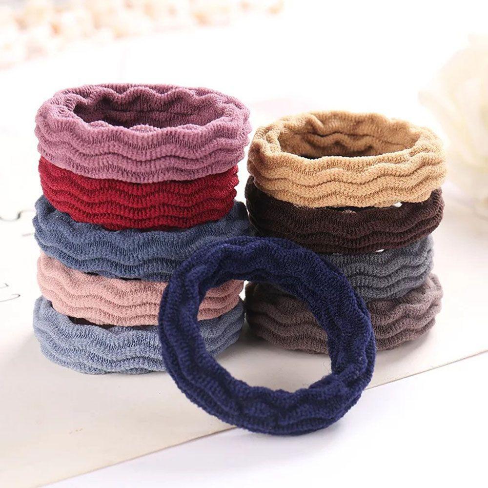 Personality 5pcs Women Hair Accessories Korean Style Ponytail Holder Hair Ties Hair Ropes Hair Band