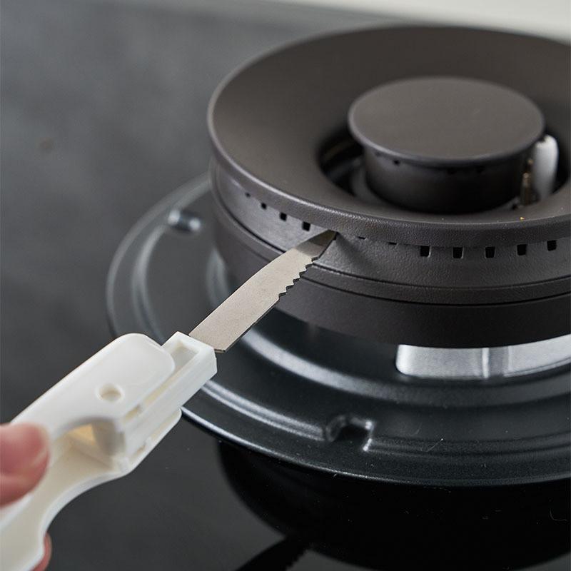 Stove Gas Kitchen Burner Cleaning Brush For Crevices And Grates Scrubber