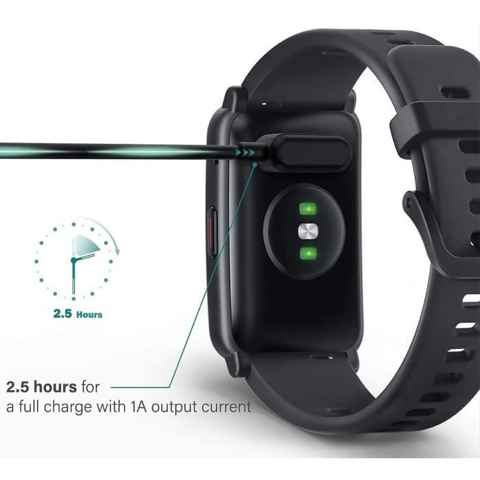 Chargeur pour Huawei Watch Fit, Huawei Band 6 Huawei 4X Honor Watch ES Honor Band 6