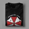 Umbrella Corp. Residents Evils T Shirt Men's  100% Cotton Vintage T-Shirts Round Neck  Tees Short Sleeve Clothes Gift Idea