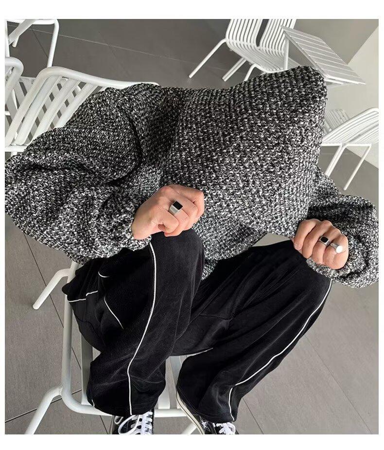 Мужская толстовка с капюшоном кросс-бордер - Повседневный американский стиль, Свободный крой, Модный бренд для осени и зимы