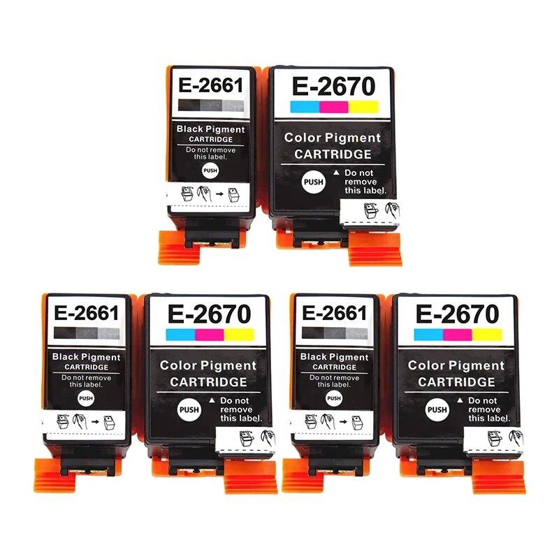 Совместим с цветным чернильным картриджем премиум-класса T2661 T2670 для принтера Epson WorkForce WF-100W WF-110W (США) картриджи