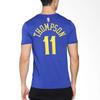 Nike Футболка Golden State Warriors Dri-Fit NBA с коротким рукавом и мужскими топами Klay Thompson синего цвета 870775-498