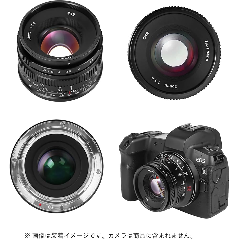7artisans 35mm F1.4 II RF Mount APS-C Объектив с фиксированным фокусным расстоянием (Оригинальный отечественный продукт, 2 года гарантии...