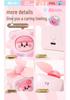 Cartoon Mini USB Rechargeable Silent Fan for Kids and Students
