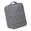 Large Capacity Shoe Bag for Travel Daily Use Storage Pouch Waterproof Top Handle Smooth Zippers Grey