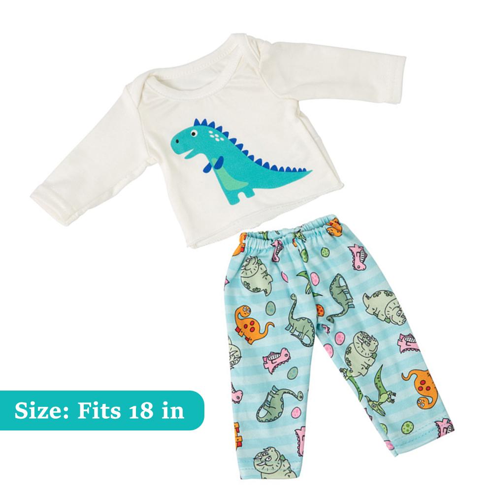 18Inch American Doll Clothes Set 43CM Doll Clothes DIY Gift Accessories Toys Our&Generation Gir E8Y2