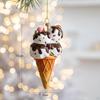 Рождественский декоративный кулон для гостиной дома