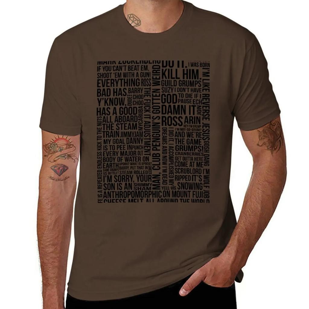 Game Grumps Quotes T-Shirt edition plus size tops vintage clothes clothes